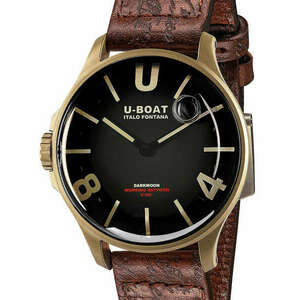 U-Boat 9304 Darkmoon BK IP Bronze Mens Watch 40mm kép