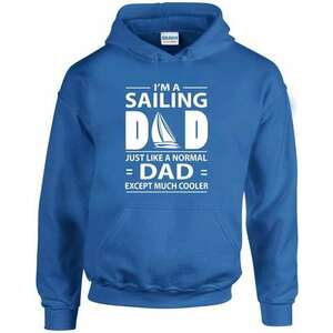 I'm sailing dad pulóver - egyedi mintás, 4 színben, 5 méretben kép
