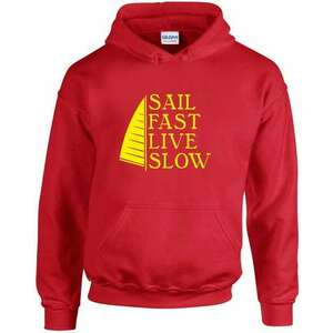 Sail fast live slow pulóver - egyedi mintás, 4 színben, 5 méretben kép