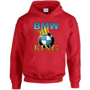 BMW King pulóver - egyedi mintás, 4 színben, 5 méretben kép