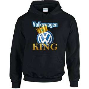 Volkswagen King pulóver - egyedi mintás, 4 színben, 5 méretben kép