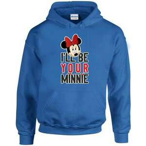 I'll be your Minnie pulóver - egyedi mintás, 4 színben, 5 méretben kép