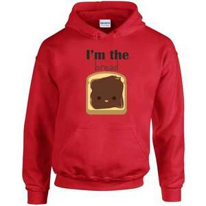 I'm the bread pulóver - egyedi mintás, 4 színben, 5 méretben kép