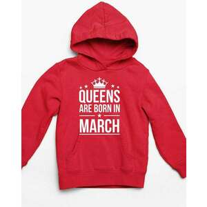 queens are born in march - egyedi mintás, 4 színben, 5 méretben kép