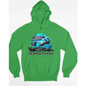 George Russel formula 1 kapucnis pulóver - egyedi mintás, 4 színb... kép