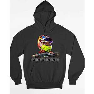 Sergio Perez formula 1 kapucnis pulóver - egyedi mintás, 4 színbe... kép
