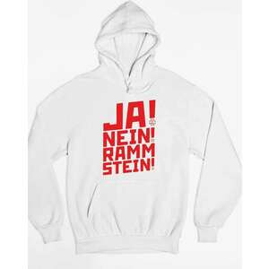 Ja Nein Rammstein pulóver - egyedi mintás, 4 színben, 5 méretben kép