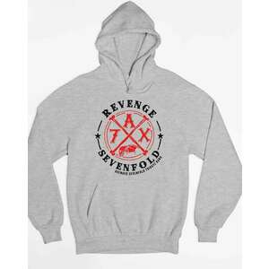 Avenged Sevenfold kerek logós pulóver - egyedi mintás, 4 színben, ... kép
