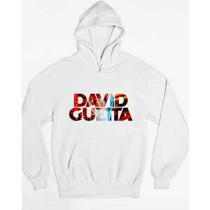 David Guetta színes felirat pulóver - egyedi mintás, 4 színben, 5... kép