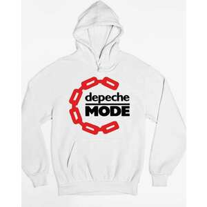 Depeche Mode fekete chain pulóver - egyedi mintás, 4 színben, 5 m... kép