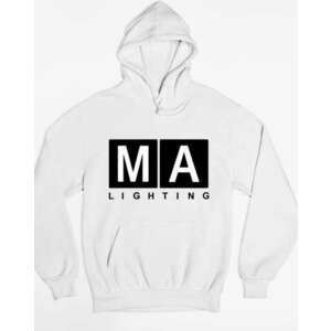 MA lighting fekete minta pulóver - egyedi mintás, 4 színben, 5 mé... kép