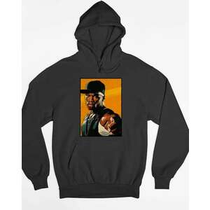 50 cent kép rapper arckép pulóver - egyedi mintás, 4 színben, 5 m... kép