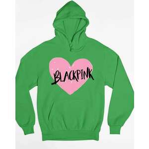 Blackpink rózsaszín szív pulóver - egyedi mintás, 4 színben, 5 mé... kép