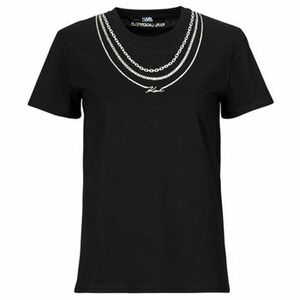 Rövid ujjú pólók Karl Lagerfeld karl necklace t-shirt kép