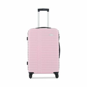 Közepes bőrönd Semi Line T5645-4 Rózsaszín kép