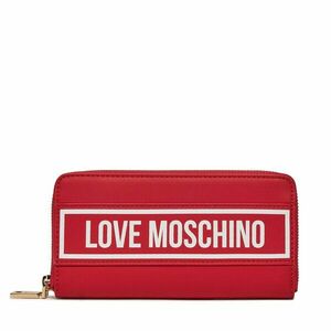 Nagy női pénztárca LOVE MOSCHINO JC5719PP0HKG150A Rosso/Bianco kép