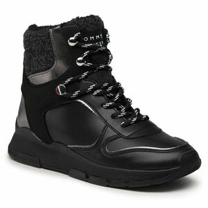 Bokacsizma Tommy Hilfiger Outdoor Bootie FW0FW06074 Black BDS kép