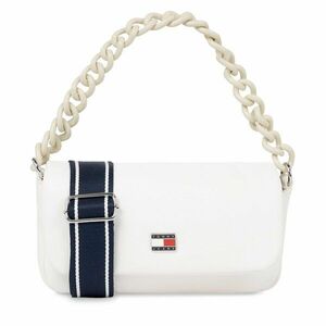 Táska Tommy Jeans Tjw City-Wide Flap Crossover AW0AW15936 Ancient White YBH kép
