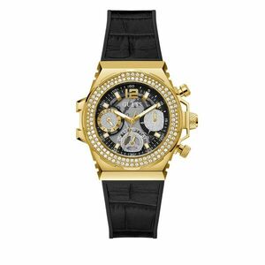 Karóra Guess Fusia GW0553L4 BLACK/GOLD kép