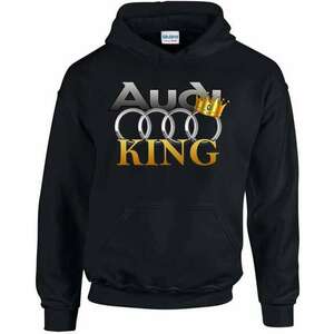Audi King pulóver - egyedi mintás, 4 színben, 5 méretben kép