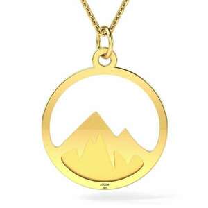 Sárga arany nyaklánc, Mountains modell kép