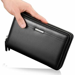 Férfi pénztárca - fekete kép