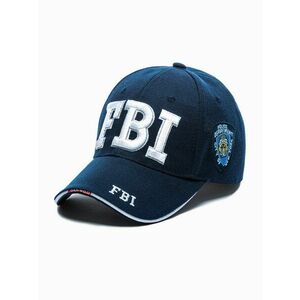 Inny Trendi sötét kék siltes sapka FBI H115 kép