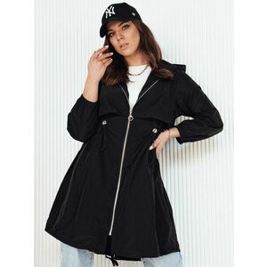 Dstreet Trendi fekete párka kabát Wolina kép