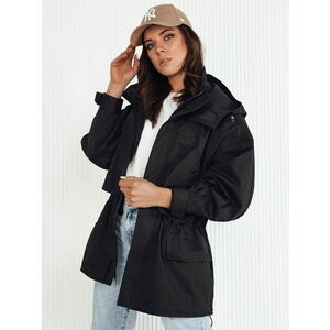 Dstreet Női fekete párka kabát Minessa kép