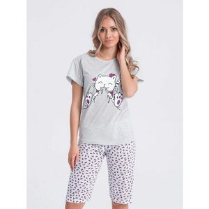 Inny Trendi szürke női pizsama ULR267 kép