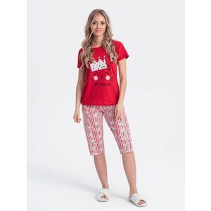 Inny Vidám piros női pizsama ULR271 kép