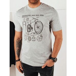 Dstreet Trendi szürke póló kerékpárosok számára kép