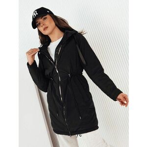 Dstreet Modern fekete női párka kabát Vercha kép
