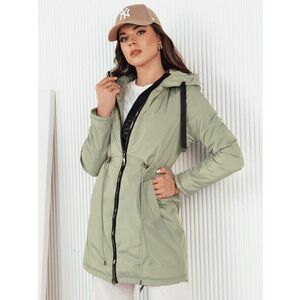 Dstreet Modern női zöld párka kabát Vercha kép
