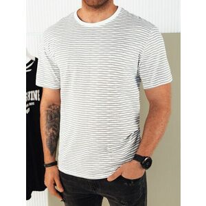 Dstreet Trendi fehér póló mintával kép