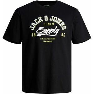Jack&Jones Jack&Jones Férfi póló JJELOGO Standard Fit 12246690 Black XXL kép