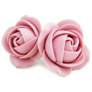 Troli Troli Rózsaszín bedugós virág fülbevaló kép