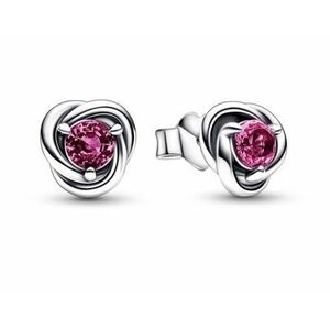 Pandora Pandora Bájos ezüst fülbevaló rózsaszín cirkónium kövekkel 292334C05 kép
