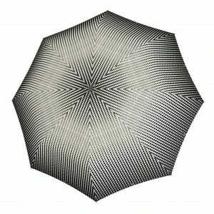 Doppler Doppler Női összecsukható esernyő Magic Black&White Traced 7441465BW01 kép