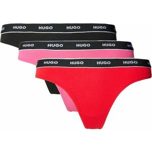 Hugo Boss Hugo Boss 3 PACK - női tanga HUGO 50480150-980 XXL kép