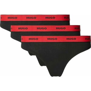 Hugo Boss Hugo Boss 3 PACK - női tanga HUGO 50480150-005 XL kép