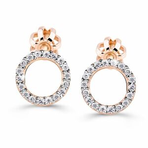 Cutie Diamonds Cutie Diamonds Luxus fehérarany fülbevaló gyémántokkal DZ60240-30-00-X-4 kép