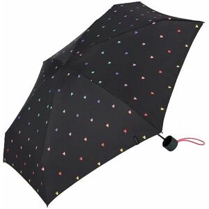 Esprit Esprit Női összecsukható esernyő Petito 58693 black rainbow kép