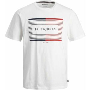 Jack&Jones Jack&Jones Férfi póló JJCYRUS Standard Fit 12247810 White XXL kép