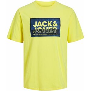 Jack&Jones Jack&Jones Férfi póló JCOLOGAN Standard Fit 12253442 Lemon Verbena XXL kép