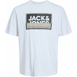 Jack&Jones Jack&Jones Férfi póló JCOLOGAN Standard Fit 12253442 White XXL kép