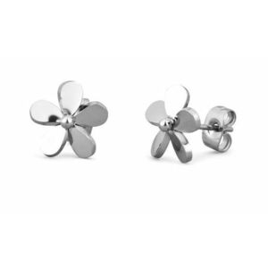 Vuch Vuch Gyönyörű acél fülbevaló Virágok Fleurette Silver kép