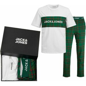 Jack&Jones Jack&Jones Férfi pizsama JACJJ Standard Fit 12246380 White S kép