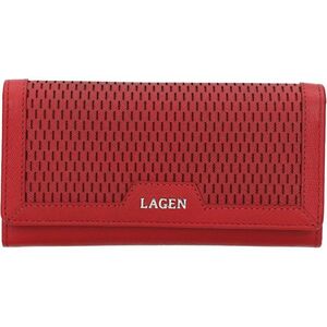 Lagen Lagen Női bőr pénztárca BLC/5704 RED kép