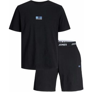 Jack&Jones Jack&Jones Férfi szett - póló és rövidnadrág JACOSCAR Standard Fit 12258219 Black/Shorts XL kép